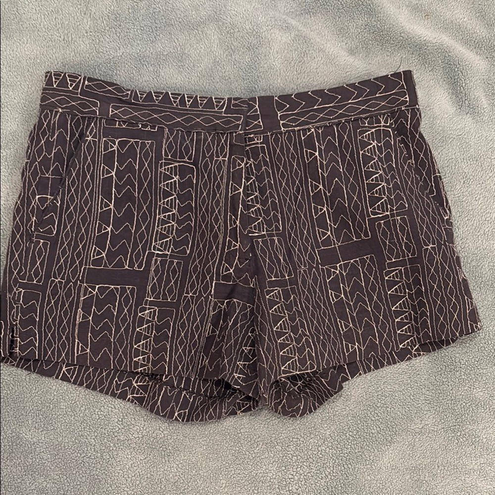 Billy Reid Geometric Patterned Shorts